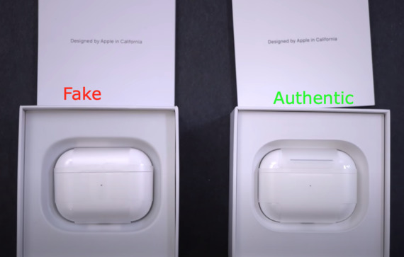 Как отличить подделку Apple AirPods Pro