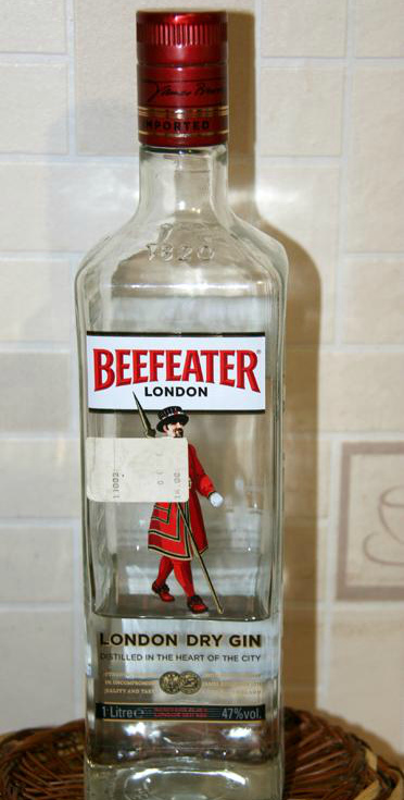 Как отличить настоящий джин Beefeater