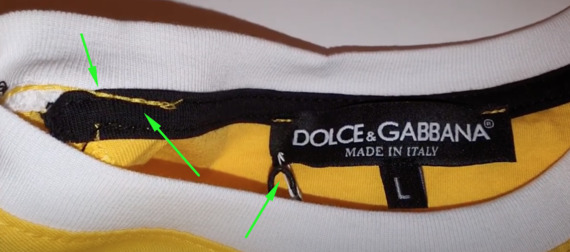 Одежда Dolce Gabbana – как распознать подделку